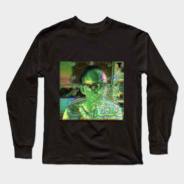 Reaction Diffusion face melt Long Sleeve T-Shirt by andrei_jay